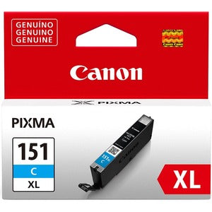 Cartucho de Tinta Canon CLI-151 XL C | Alto Rendimiento 11ml, 5000 Páginas