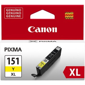 Cartucho de Tinta Canon CLI-151 XL | Amarillo, Alto Rendimiento 11ml para MG5410, MG5510, MG5610, MG6310