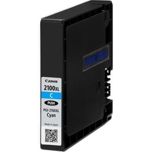 Cartucho de Tinta Canon PGI-2100 C XL | 193ml, Alto Rendimiento 1755 Páginas