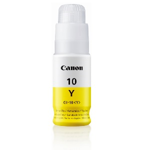 Botella de Recarga de Tinta Canon Gi10 | Amarillo, 70 Ml