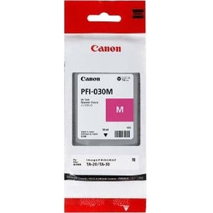 Cartucho Inkjet Canon PFI-030M | Pigment Magenta 55ml, Compatible Ta20/Ta30