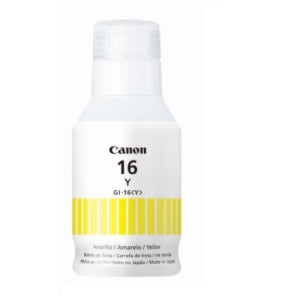 Botella de Tinta Canon GI-16 | Pigmento Amarillo, 132ml
