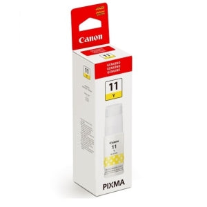 Kit de Relleno de Tinta Canon GI-11Y | Amarillo, 7700 Páginas, 70 Ml