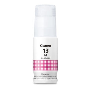 Botella de Tinta Canon GI-13 M | 60ml, Compatible con Serie G 6 Tintas