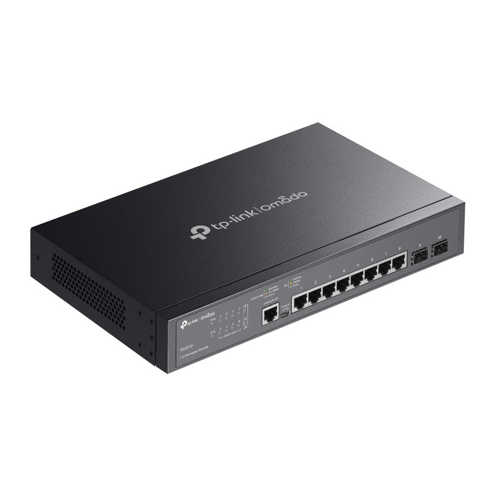 Switch TP-Link SG3210 | 8 Puertos Gigabit, L2 Management