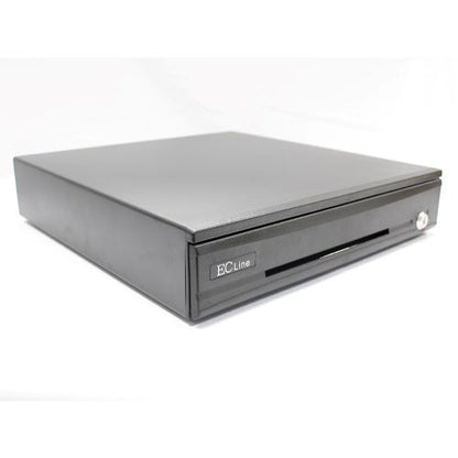 Cajón de Dinero Miniprinter Termica EC-CD-100M-II-G | 5 Billetes, 7 Monedas, RJ11
