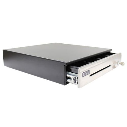 Cajón de Dinero Miniprinter Termica EC-CD-100P | 5 Billetes, 8 Monedas, RJ11
