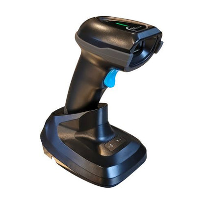 Lector Pistola Inalámbrico Miniprinter Termica EC-2D-8380BT-STAND | 1D, 2D, Incluye Base y Cable