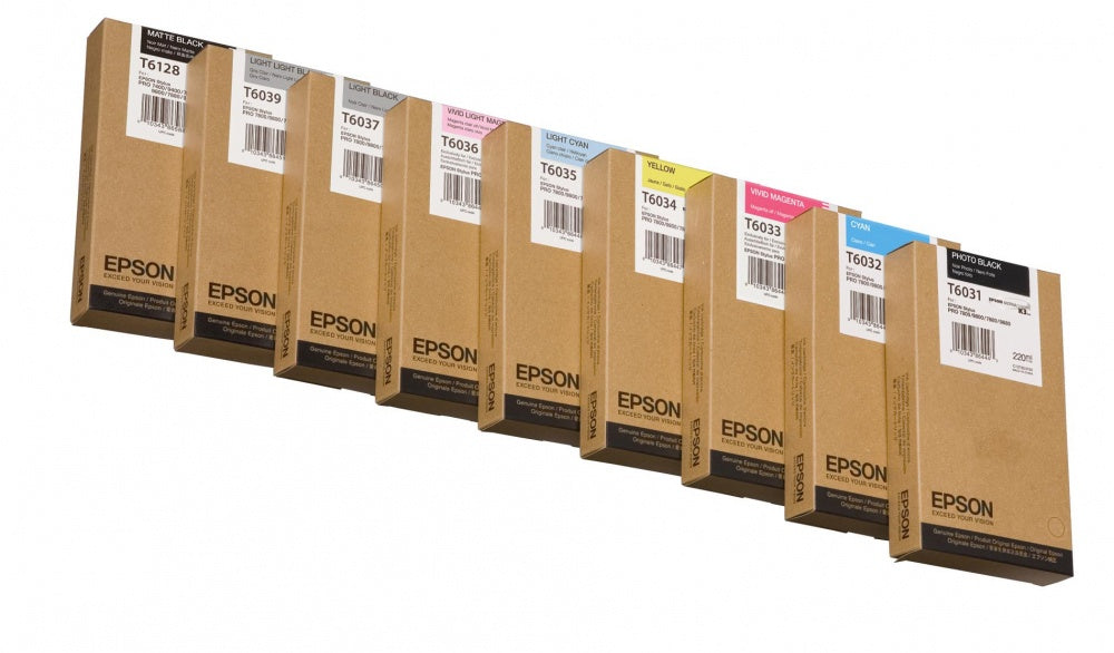 Tinta Amarilla Epson T603400 | 220 Ml, Compatible Stylus Pro 7800