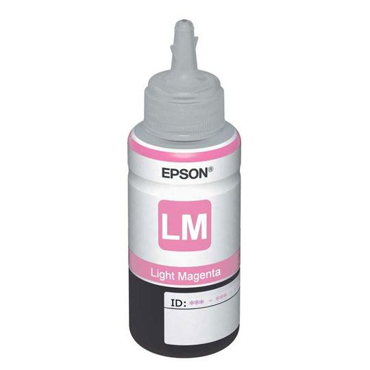Botella de Tinta Epson T673620-AL | Magenta Light, Compatible con L805, L810, L850