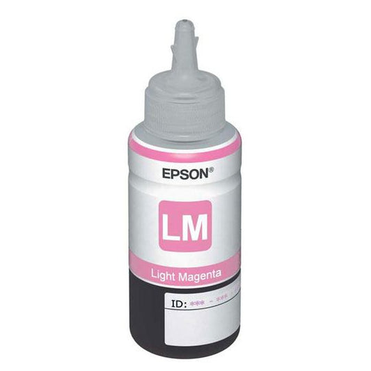 Botella de Tinta Epson T673620-AL | Magenta Light, Compatible con L805, L810, L850