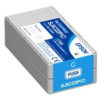 Cartucho de Tinta Epson Durabrite Ultra C33S020581 | Azul Ciánico, Original