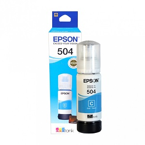 Depósito de Desecho de Tinta Epson T504220-AL | Azul Ciánico, 70 Ml