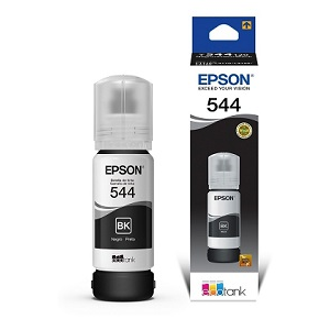 Botella de Tinta Epson T544120-AL | Compatible con L1110, L3150, Negro 120ml