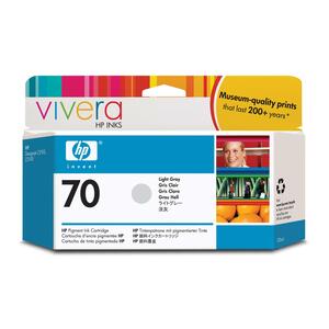 Tinta HP 70 C9451A | Gris Claro, 130ml para Amplio Formato