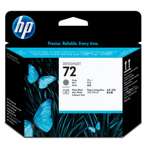 Cabezal de Impresión Hp 72 (c9380a) Inyección de Tinta - Gris, Negro Foto - Original - Empaque Unitario - 1 / Solamente - Inyección de Tinta - 1 / Solamente