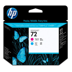 Cabezal de Tinta HP 72 C9383A | Magenta/Cian, Amplio Formato