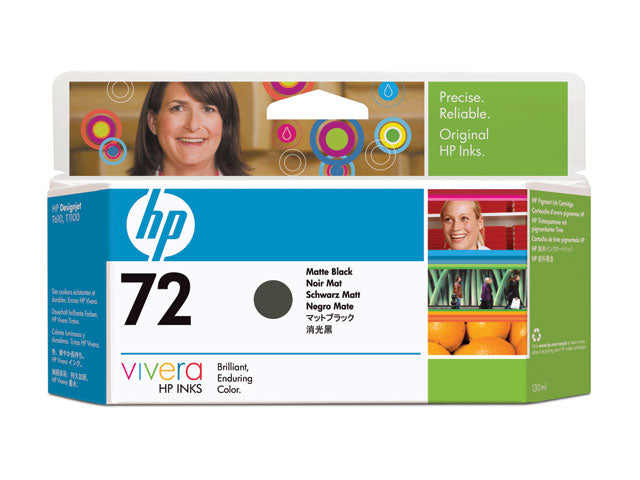 Cartucho de Tinta HP 72 C9403A | Negro Mate, Estándar Rendimiento
