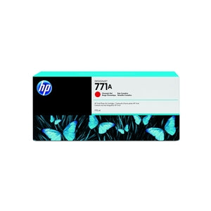 Cartucho de Tinta Hp 771a (b6y16a) Inyección de Tinta - Rojo - Original - Empaque Unitario - 1 Solamente - Inyección de Tinta - 1 Solamente