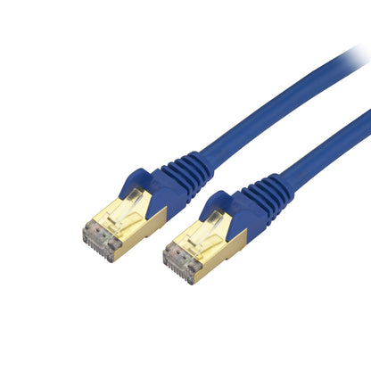 Cable de Red StarTech.com NLBK-8F-CAT6A-PATCH | 2.4m, CAT6A