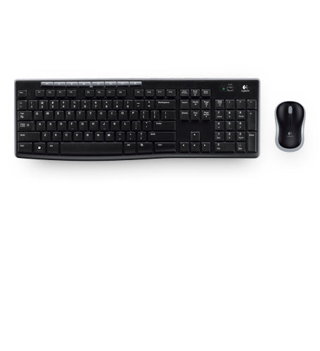 Teclado/Mouse Inalámbrico Logitech MK270 | Óptico, Conexión USB
