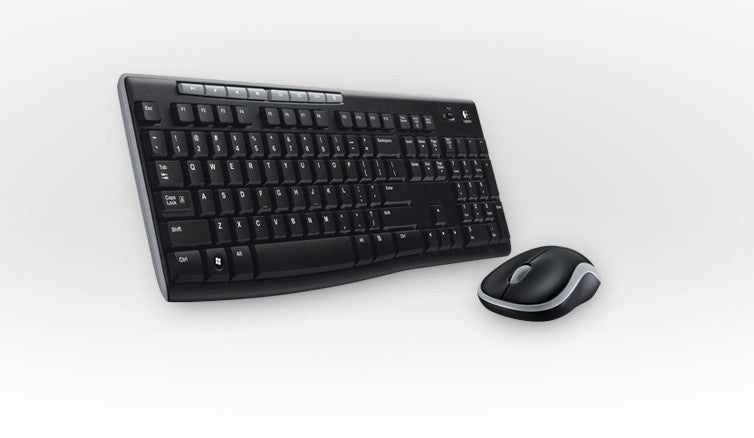 Teclado/Mouse Inalámbrico Logitech MK270 | Óptico, Conexión USB