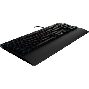Teclado G213 RGB para Juegos Lightsync Iluminacion RGB Resistente a Salpicaduras y Duradero
