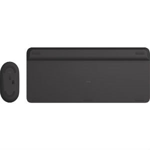 Teclado y Ratón Logitech Mk470 - Español - USB Inalámbrico Rf - USB Inalámbrico Rf - Óptico - 1000 Dpi - Rueda de Desplazamiento - Aaa, Aa - Compatible con Computadora de Escritorio, Portátil para