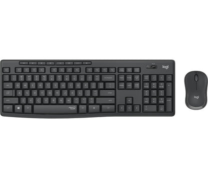 Teclado y Ratón Logitech Mk295 - USB Inalámbrico WI-FI - Keyboard/keypad Color: Grafito - USB Inalámbrico WI-FI Mouse - Pointing Device Color: Grafito - Aa, Aaa - Compatible con Computador para