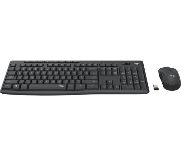 Teclado y Ratón Logitech Mk295 - USB Inalámbrico WI-FI - Keyboard/keypad Color: Grafito - USB Inalámbrico WI-FI Mouse - Pointing Device Color: Grafito - Aa, Aaa - Compatible con Computador para