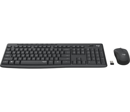 Teclado y Ratón Logitech Mk295 - USB Inalámbrico WI-FI - Keyboard/keypad Color: Grafito - USB Inalámbrico WI-FI Mouse - Pointing Device Color: Grafito - Aa, Aaa - Compatible con Computador para