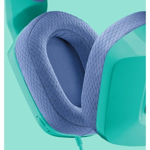 Auriculares de Gaming Logitech G335 Cableado Sobre la Oreja Estéreo - Menta - Binaural - Cerrado - 36ohm - 20hz a 20khz - Cardioid, Uni Direccional Micrófono - MINI-PHONE (3.5mm)