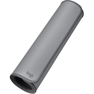 Alfombra de Escritorio Logitech 956-000047 | Gris Medio, Superficie Antideslizante