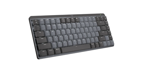 Logitech Master Teclado - Inalámbrico Conectividad - Español - Grafito - Mecánico/mx Llave de Contacto - Bluetooth/rf - 10m - 2.40GHZ - Chromeos - Pc, Mac