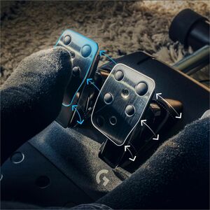 Volante Logitech G923 | Compatible con Xbox One, PC, Xbox Series X/S, Conexión USB