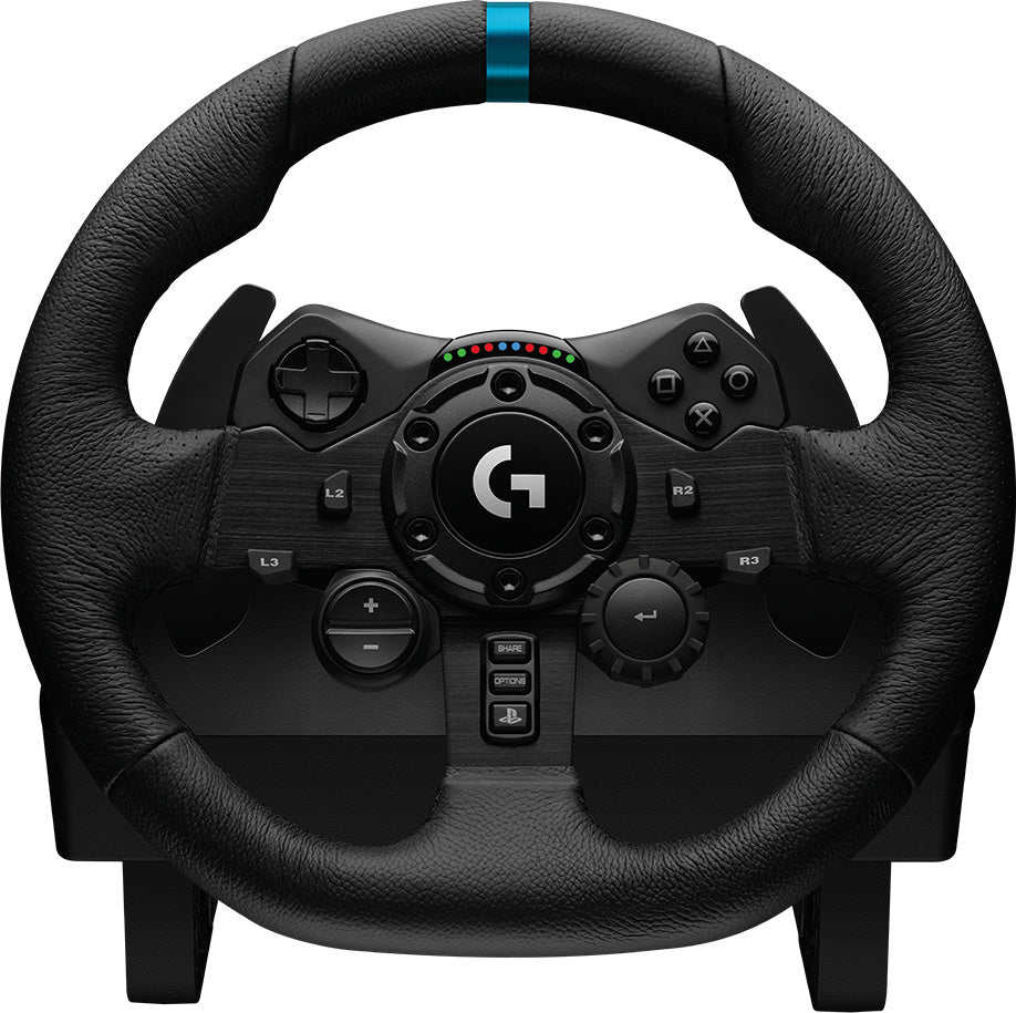 Volante Logitech G923 Racing Wheel | Force Feedback, Compatible con PS5 y PC
