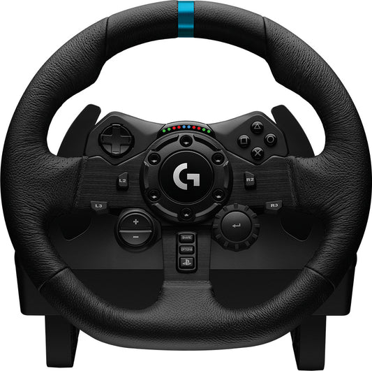 Volante Logitech G923 Racing Wheel | Force Feedback, Compatible con PS5 y PC