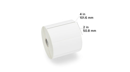 Etiquetas Zebra 10005851 | 4"x2", Z-Perform