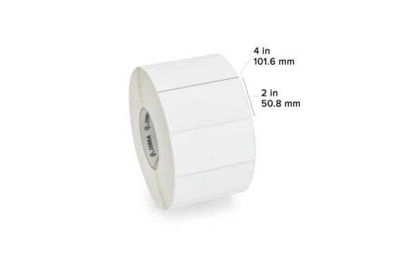Etiqueta Zebra 10003051 | 4x2in, Z-Perform 1000D
