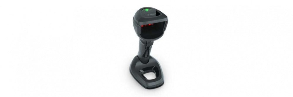 Al Por Menor, Restaurante de Servicio Rápido (qsr), Industrial Dispositivo de Mano Kit de Lector de Código de Barras Zebra DS9908-SR - Negro Media Noche - Cable Conectividad - USB Cable Included -