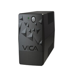 Vica Optima K, NO-BREAK con Regulador Integrado, Capacidad 1000va / 500w, Certificado Nom, Indicadores Led, 6 Tomas Reguladas y Respaldadas, 3 Años de Garantía en Equipo y 2 Años en Baterías,