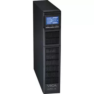 Vica Ups Online Alpha 1k, Capacidad 1000va / 1000w, Diseño Rack/torre, Doble Conversión en Línea con Factor de Potencia Unitario, Pantalla Lcd, Software de Monitoreo, Puertos de Comunicación