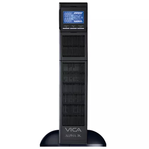 UPS Vica ALPHA 3000 | 3000VA, Doble Conversión en Línea, Pantalla LCD