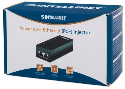 Inyector Poe Intellinet 524179 | 15.4W, 1x 10/100Base-T Puerto