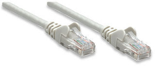 Cable de Red Patch Cat6 Rj45 0.5m (1.5 Ft.) Gris - Extremo Secundario: 1 X RJ-45 Network - Male - Cable de Conexión - Gris