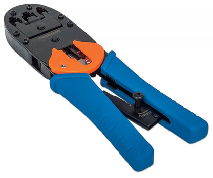 Pinza Crimpeadora Intellinet 211048 | 215mm, Acero Templado, Mango Duradero