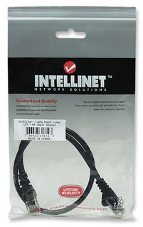 Cable Patch Intellinet 318143 | Cat 5e UTP, 0.5m, Contacto Chapado en Oro