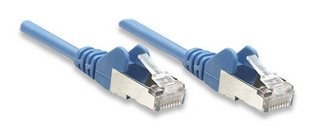 Intellinet Cable Patch Cat 6, 3.0m(10.0f) Utp Azul - Cable For Conmutador, Módem, Router, Panel de Conexión, Enchufe de Pared, Dispositivo de Red - 1gbit/s - Cable de Conexión - Oro Contacto Chapado