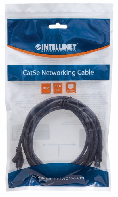 Cable de Red Patch Intellinet Cat6 UTP 342070 | 3m, 1 Gbit/s, Conector RJ-45