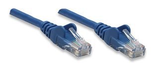 Cable de Red Patch Cat5e Rj45 3.0m (10 Ft.) Azul - Cable For Conmutador, Módem, Router, Panel de Conexión, Enchufe de Pared, Dispositivo de Red - 1gbit/s - Cable de Conexión - Oro Contacto Chapado -